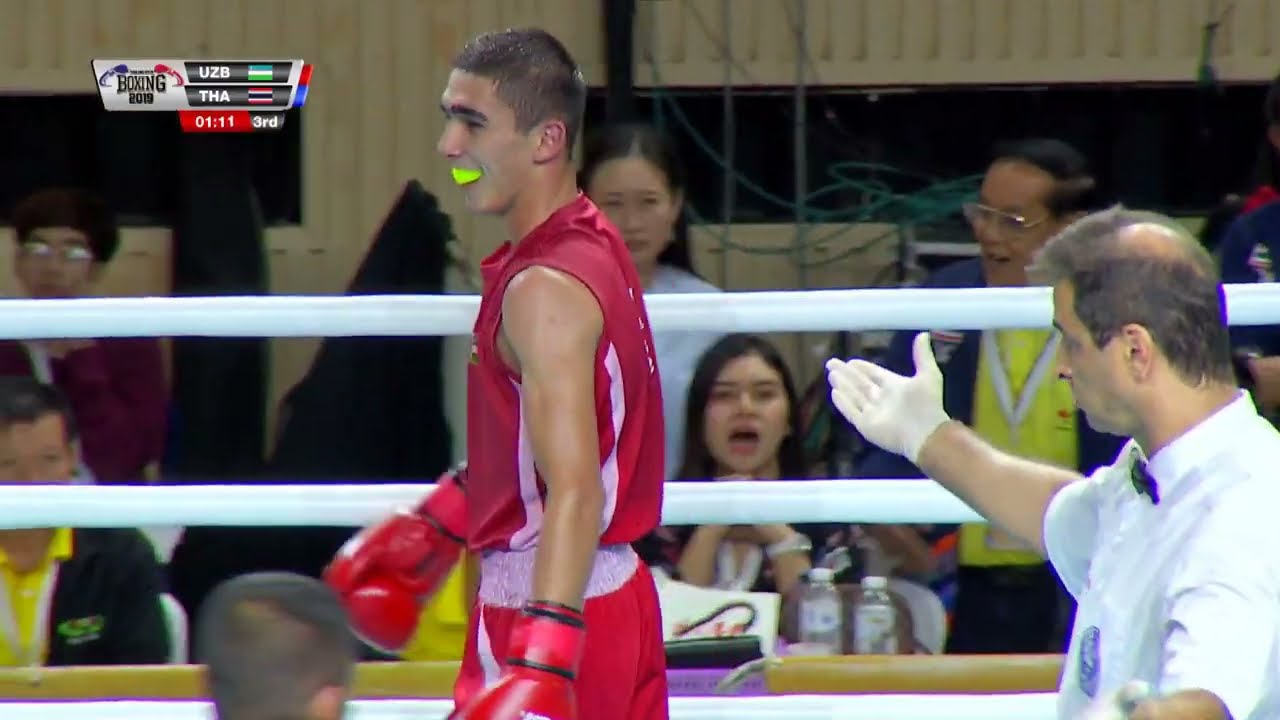 Abdumalik Khalokov (UZB) vs. Ammarit Yaodam (THA) Thailand Open 2019 (56kg)