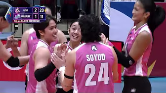 Justine Jazareno GREAT SAVE for Akari vs. Creamline in Set 4 🏐 | 2026 PVL All-Filipino Conference