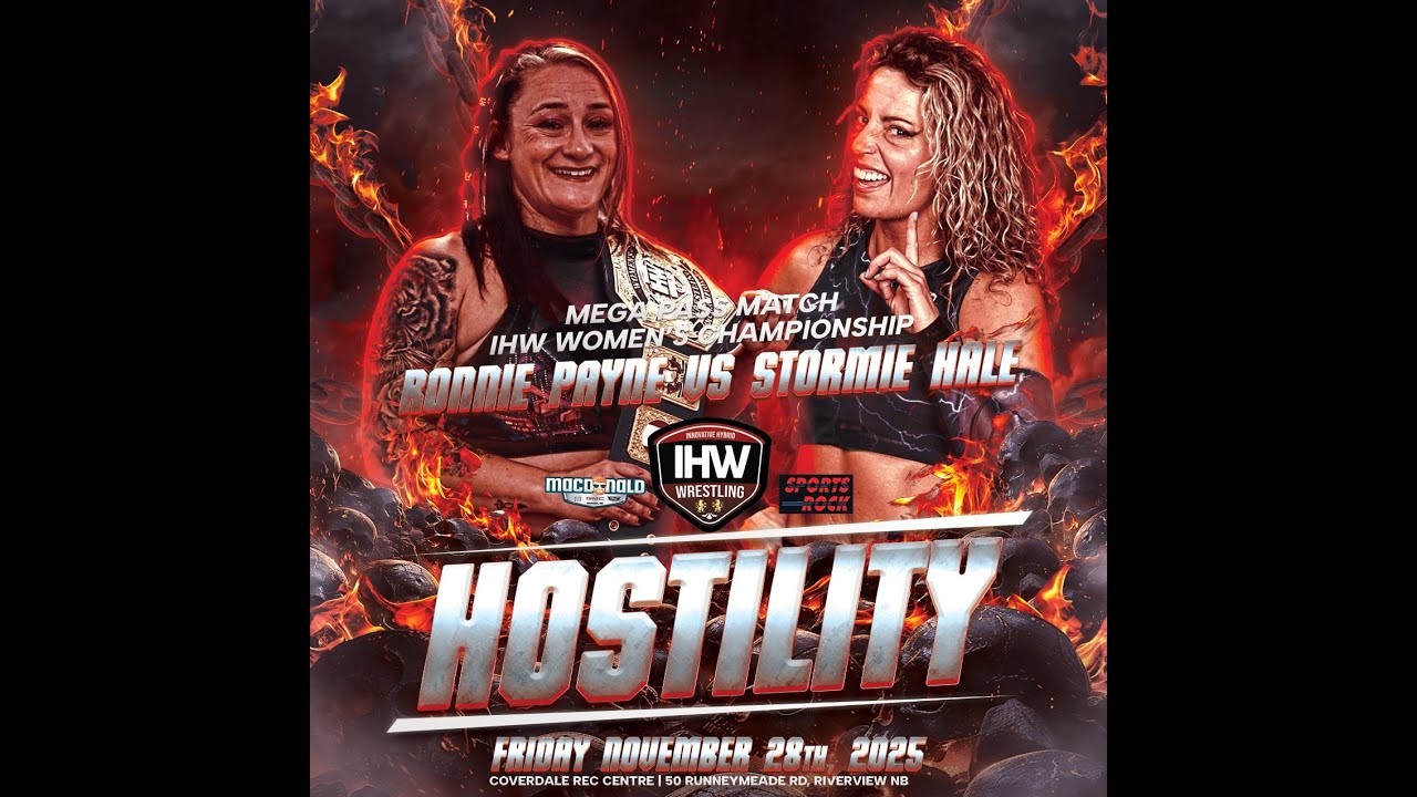 IHW Women's Championship: Ronnie Payne (c) vs Stormie Hale | IHW Wrestling - Hostility: Mega Pass