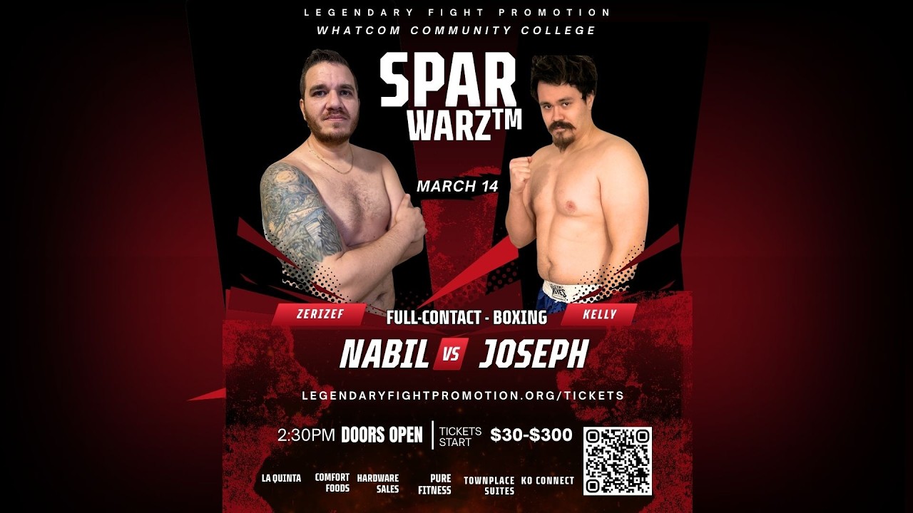Nabil Zerizef vs Joseph Shelly   SparWarz 20