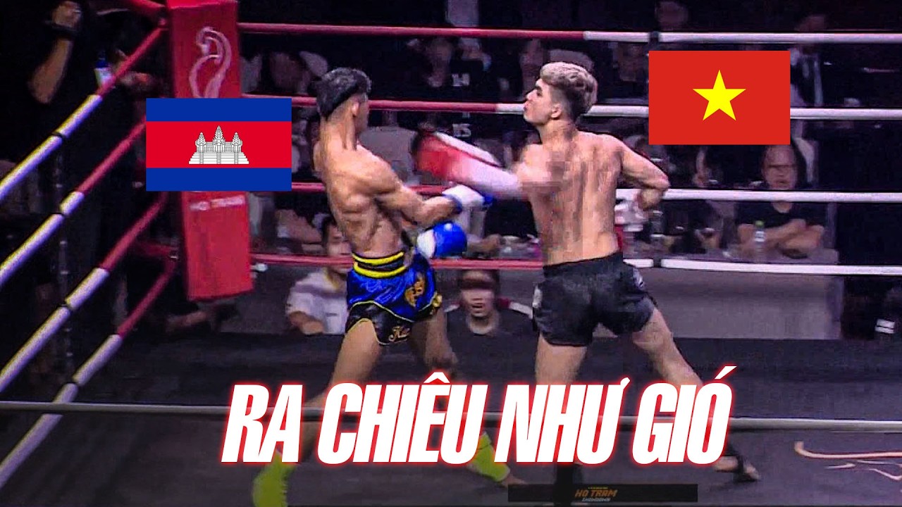 🌪️3 Hiệp ĐỈNH CAO Quang Huy TUNG QUYỀN NHƯ GIÓ khiến tay đấm Campuchia không kịp chống đỡ