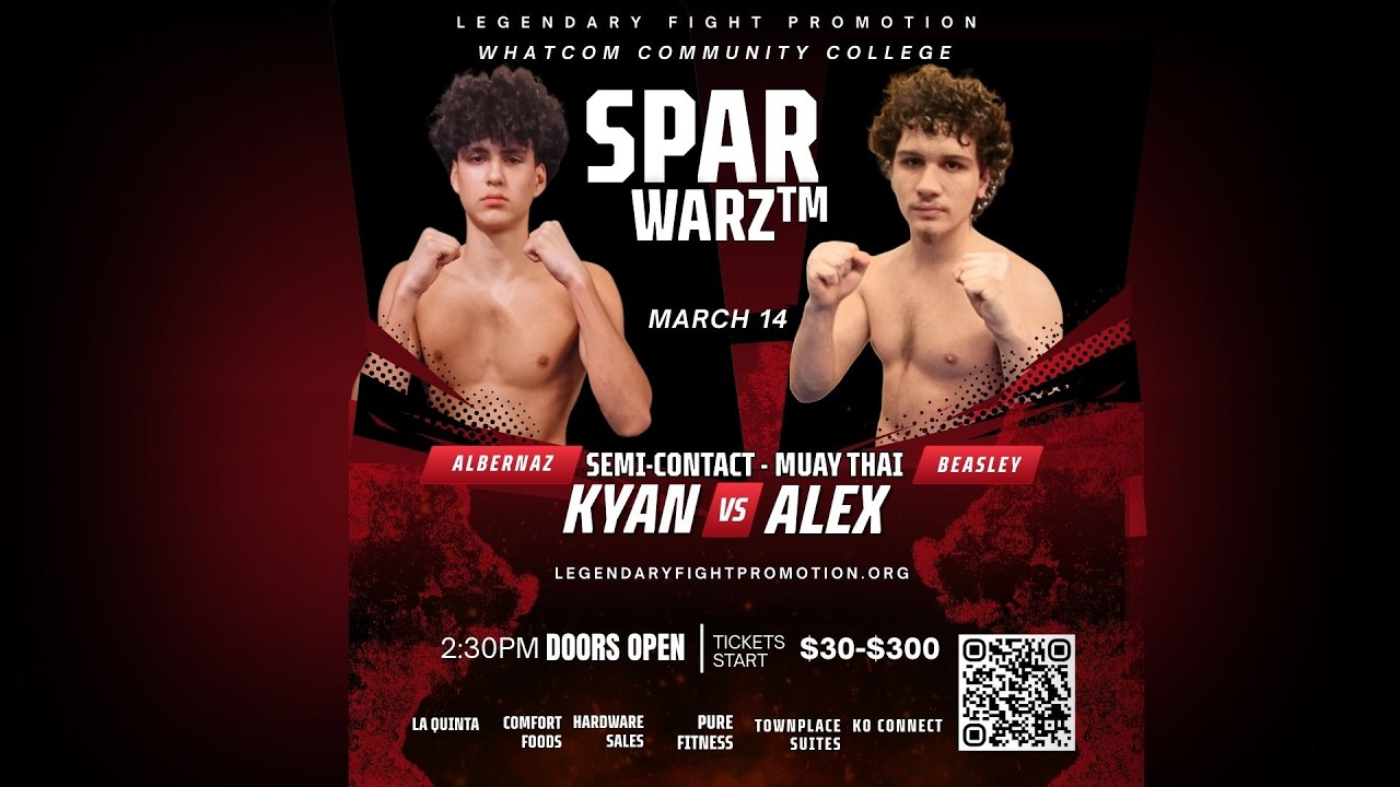 Kyan Albernaz vs Alex Beasley   SparWarz 20