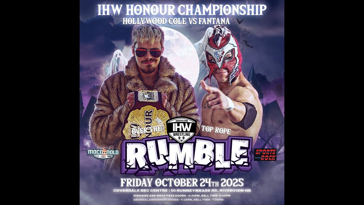 IHW Honour Championship: Hollywood Cole (c) vs Fantana  | IHW Wrestling: RUMBLE - Match #1