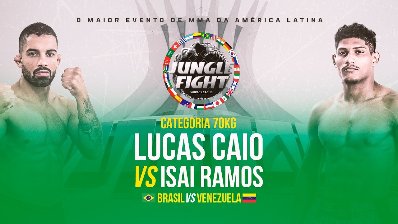 JUNGLE FIGHT 146 l LUCAS CAIO X ISAI RAMOS