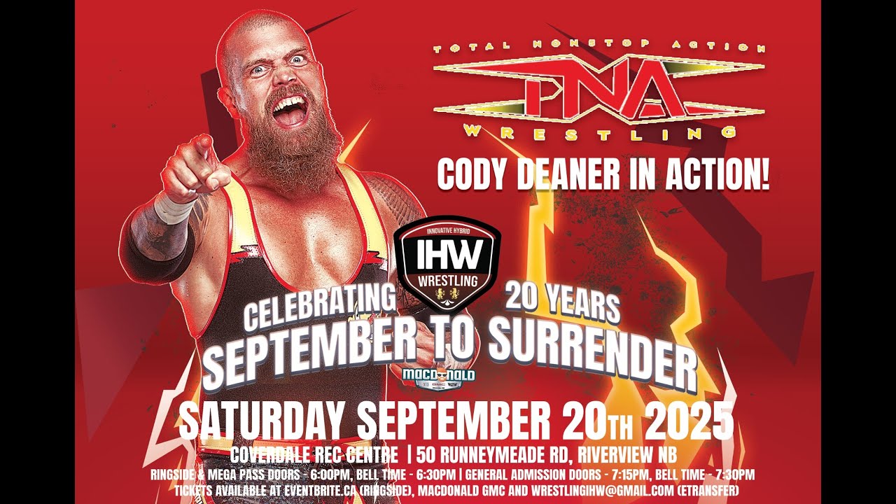 TNA Wrestling star Cody Deaner vs 'Horsepower' Hunter Sampson | IHW Wrestling S2S20: Match #4