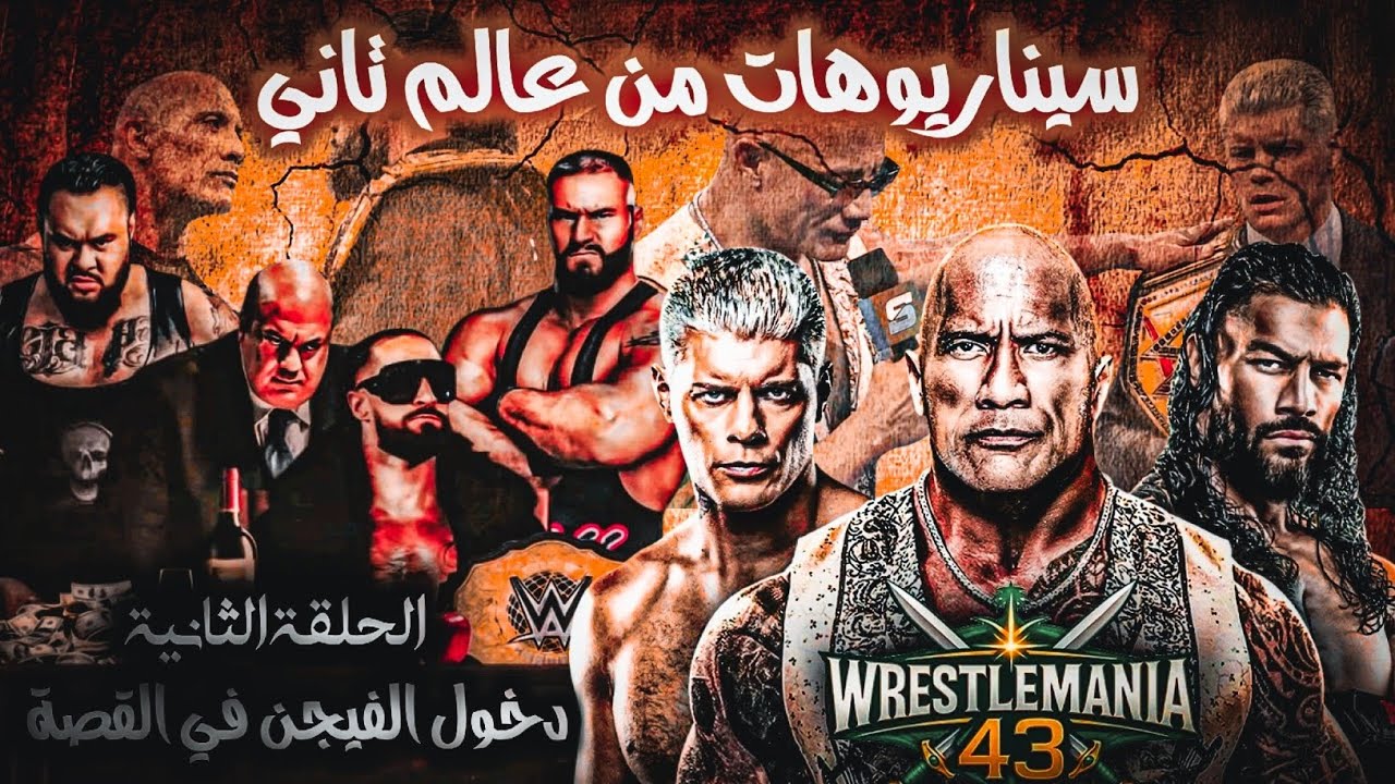 سيناريوهات من عالم تاني | اول مواجهات رومان × ذا روك .. الحقلة الثانية ✨️🔥