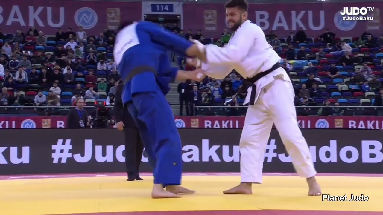 Alexis MATHIEU 🇫🇷 🆚️ Eljan HAJIEV 🇦🇿 | 3 раунд /-90кг | Большой Шлем Баку 2024