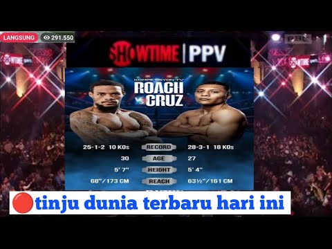 🔴duel brutal,Lamont Roach Jr vs Isaac “Pitbull” Cruz, tinjuduniahariini, boxinglatesttoday 