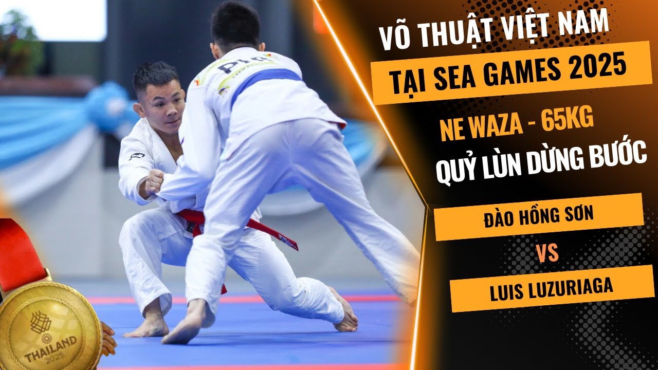 SEA Games 2025: “Quỷ lùn” Đào Hồng Sơn dừng bước | Ne-Waza 62kg