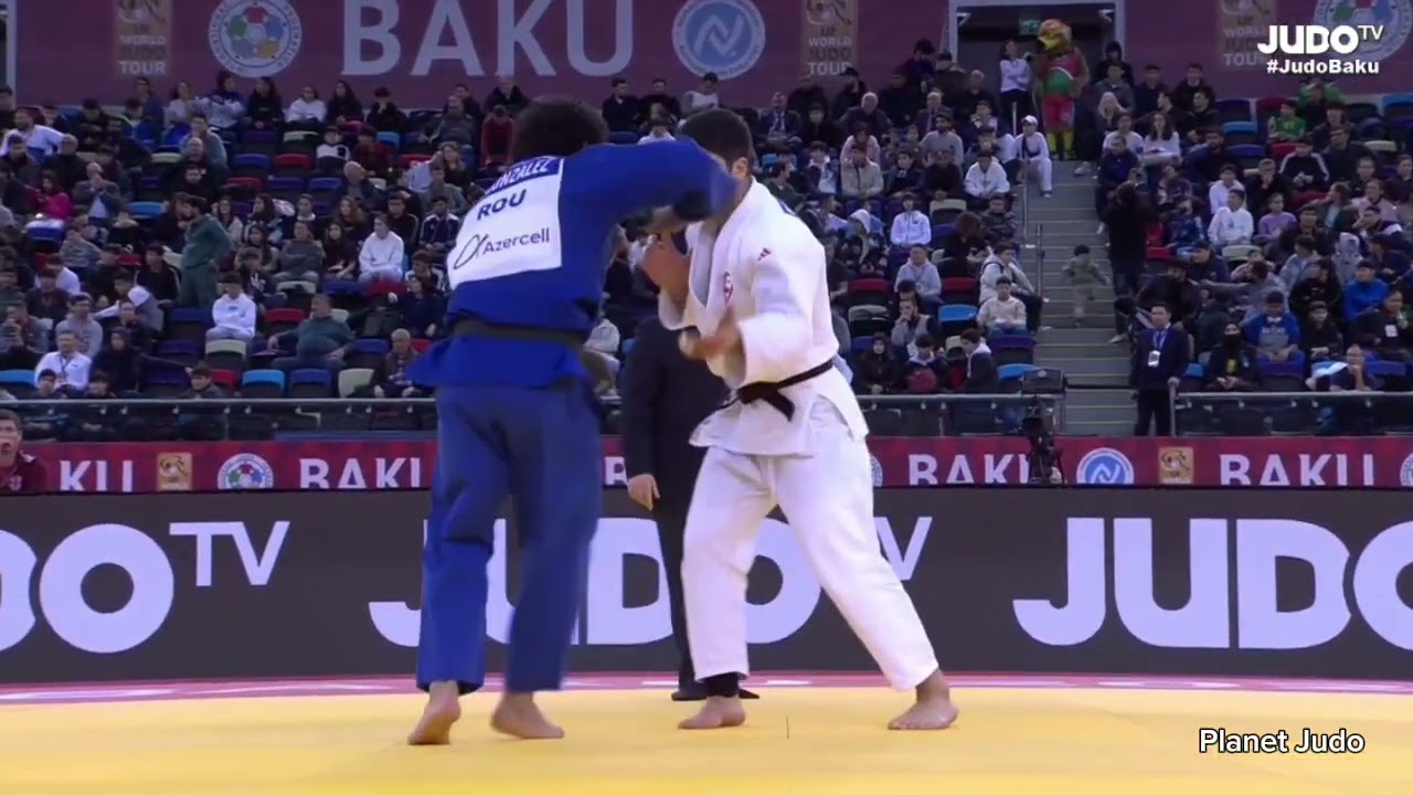 Ilia SULAMANIDZE 🇬🇪 🆚️ Asley GONZALEZ 🇷🇴 | 3 раунд /-100кг | Большой Шлем Баку 2024