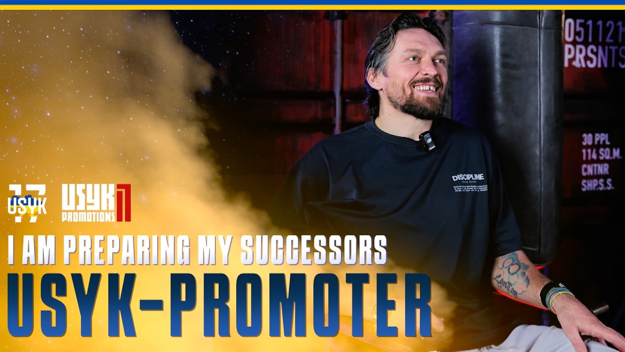 Ексклюзив від Усика: про дату завершення кар’єри, конкурентів і нове покоління українського боксу 😱
