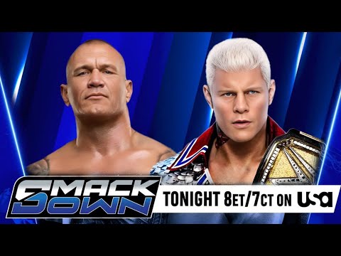 Cody Rhodes Vs Randy Orton Full Match WWE SMACKDOWN 2026 - The Viper Vs The American Nightmare