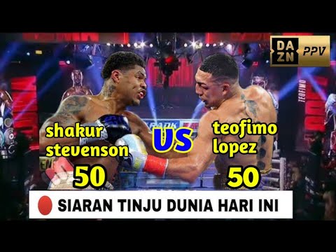π΄ shakur stevenson (USA) vs teofimo lopez (USA) |boxing faight, live world boxing day