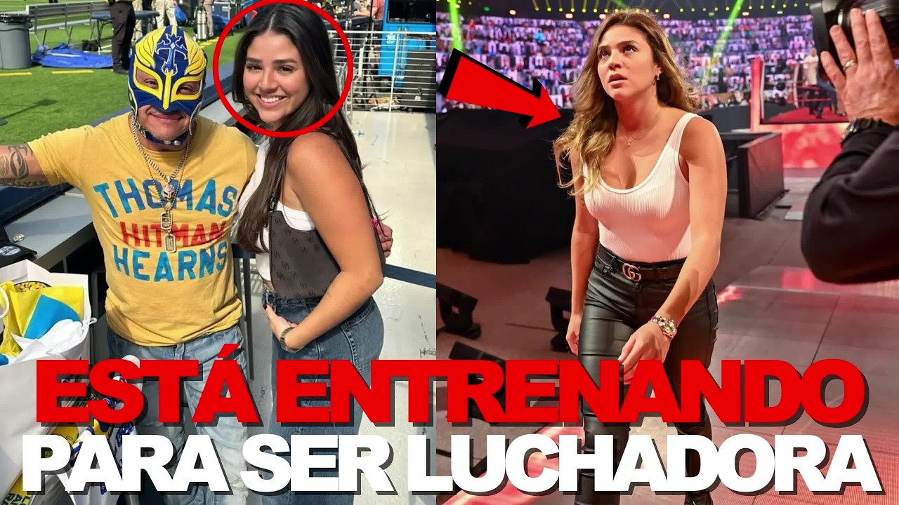 La hija de Rey Mysterio ya está entrenando para ser luchadora de WWE