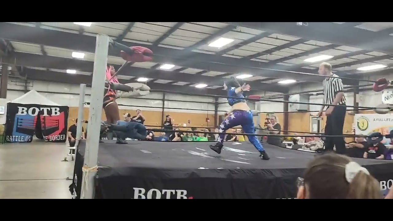 Battle On The Border Breaking Barriers Brawl 3-6-2026 Kasie Clay Vs Slamming Sammy