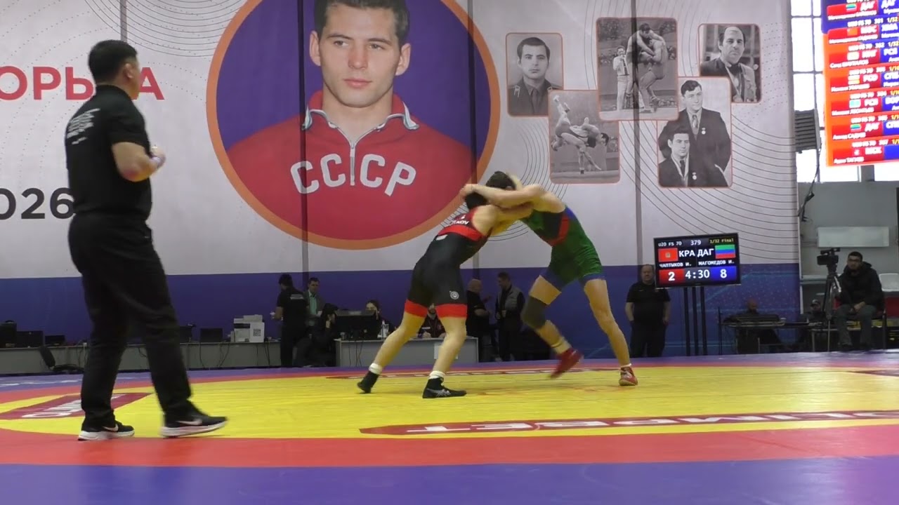 Илья Чаптыков (Красноярский край) - Ибрагимгаджи Магомедов (Дагестан)