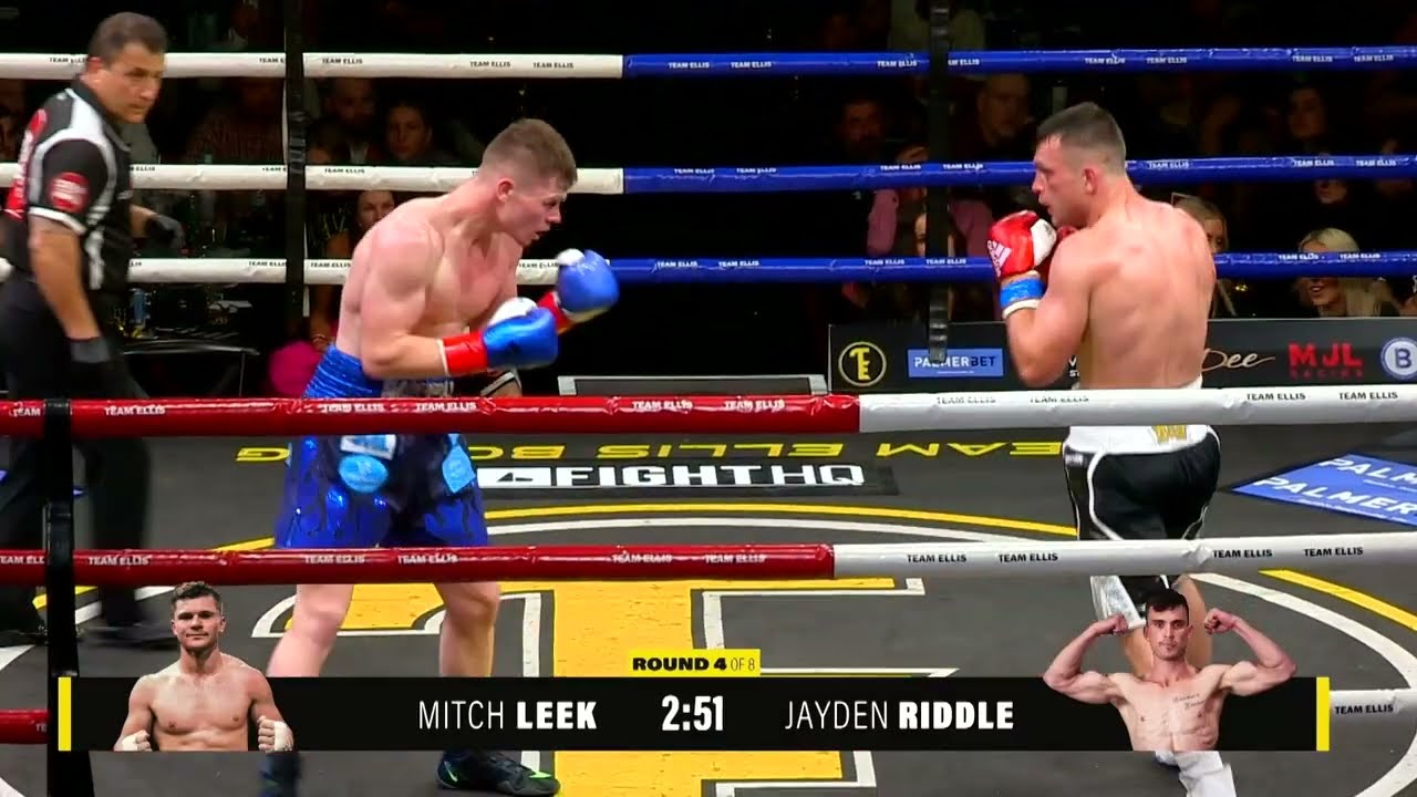 Mitch Leek KOs Jayden Riddle at Team Ellis Boxing Pretender 2 Contender