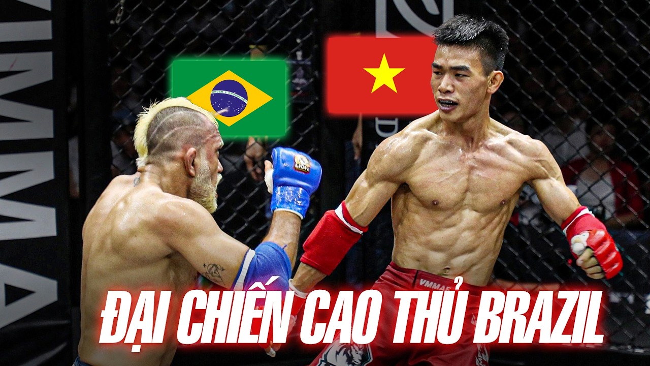 🔥Ba hiệp đấu RỰC CHÁY Trần Ngọc Lượng đối đầu thách thức từ đại cao thủ Jujitsu Brazil