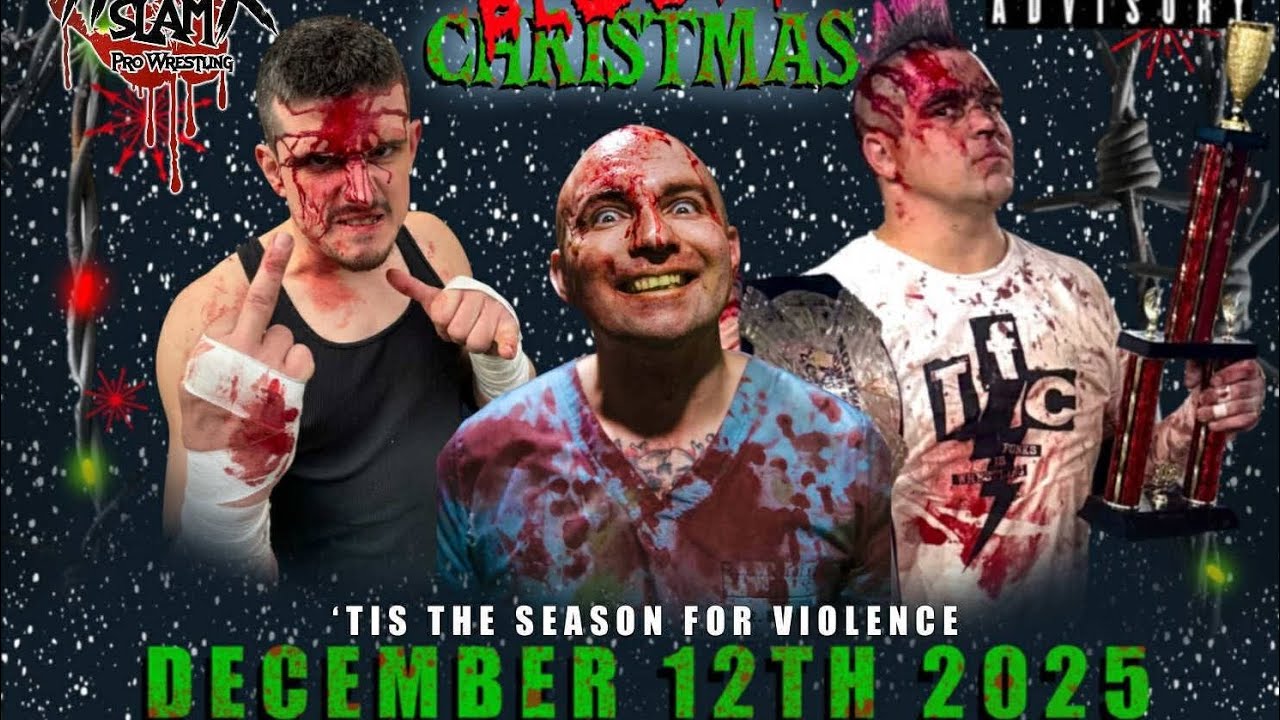 Horrorslam: Jimmy Controversy vs. Dr. Redacted vs. Chuck Stein (Horrorslam Deathmatch Title)