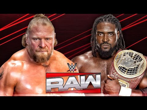 Oba Femi Vs Brock Lesnar Full Match WWE RAW 2026 - The Ruler Vs The Beast Incarnate