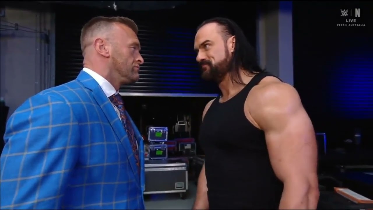 Jacob Fatu attacks Drew McIntyre _WWE SMACKDOWN 10 OCTOBER 2025