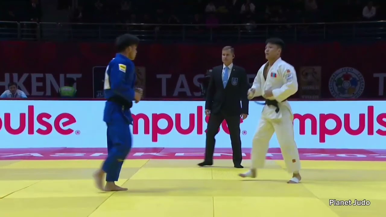 Sumiyabazar ENKHTAVIAN 🇲🇳 🆚️ Hayato KONDO 🇯🇵 | 1/32финала/-60кг | Большой Шлем Ташкент 2024