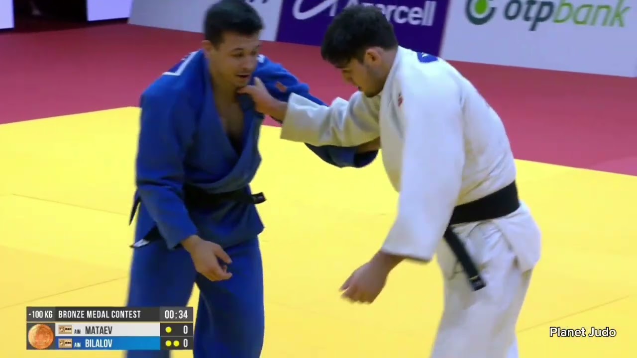 Мухамед-Али МАТАЕВ 🇷🇺 🆚️ Нияз БИЛАЛОВ 🇷🇺 | схватка за бронзу/-100кг | Большой Шлем Баку 2024