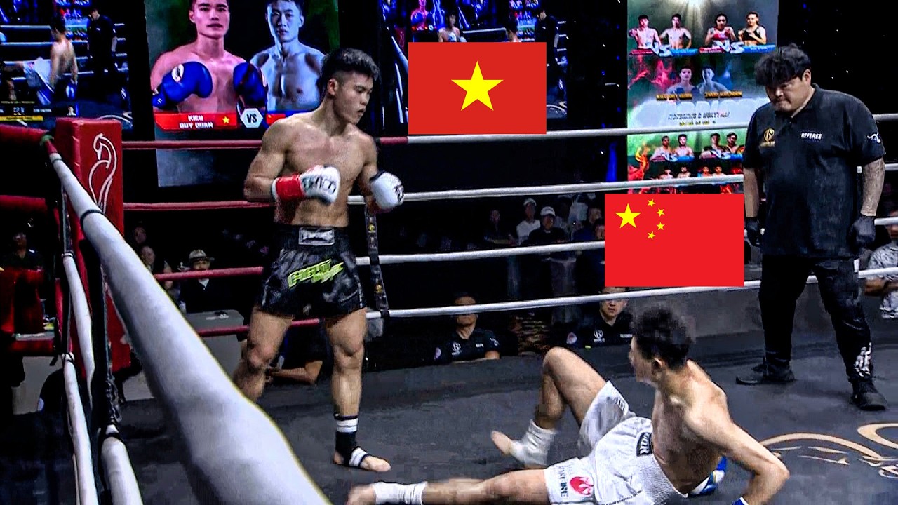 🔴FULL: Trọn vẹn 20 phút siêu quyền cước của tay đấm Việt Nam khiến võ sĩ Trung Quốc phải KHIẾP VÍA