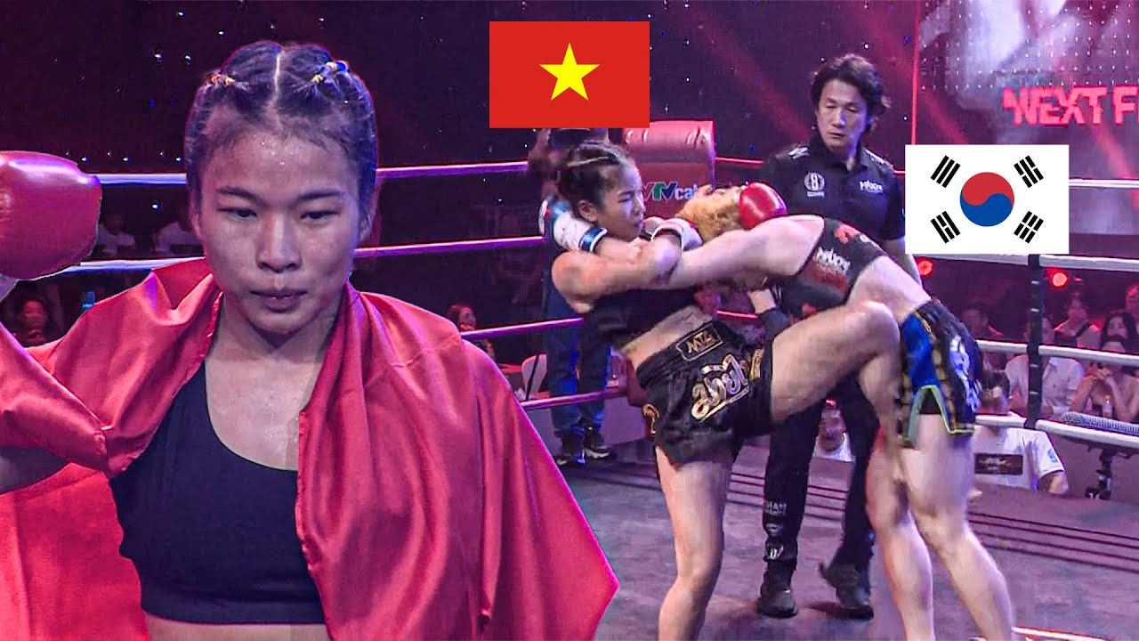 Cô gái Việt Nam khiến tay đấm Hàn Quốc phải BÀNG HOÀNG CHỊU THUA trước cú đón quá mạnh