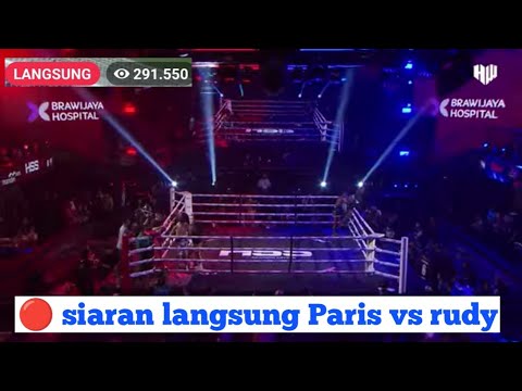 🔴 siaran langsung,Paris pernandes vs rudy golden boy,holywongssportshow,tinjuindonesia