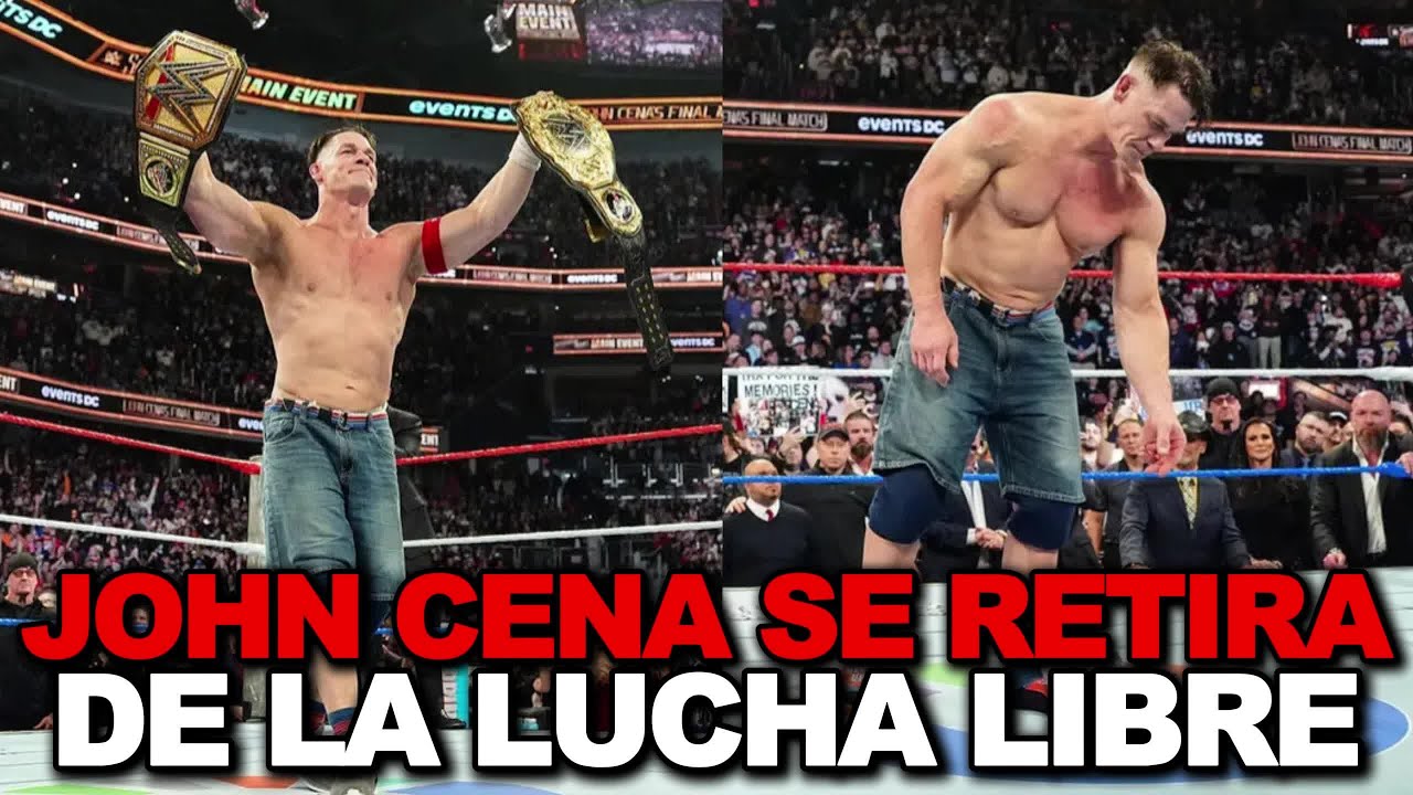 La última lucha de John Cena en WWE | Resultados