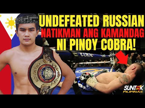 COBRA NG NEGROS OCCIDENTAL DINAYO ANG UNDEFEATED PROSPECT NG RUSSIA | ALDEA VS ALEXEEV 