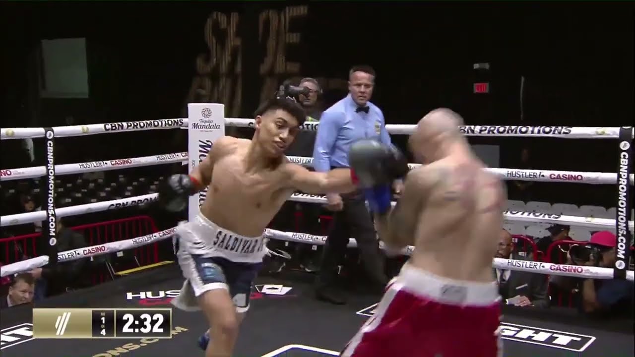 Anthony Saldivar vs Manuel Moreira Full Fight.