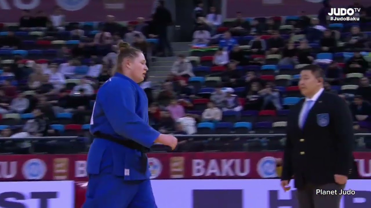 Brigitte CARABALI 🇨🇴 🆚️ Daria VLADIMIROVA 🇷🇺 | 1 раунд /+78кг | Большой Шлем Баку 2024