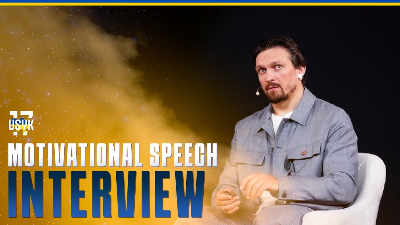 Oleksandr Usyk about: plans, father, childhood and motivation.