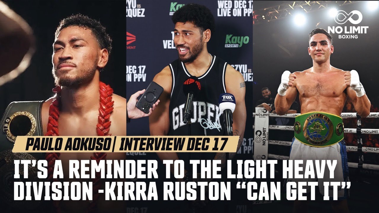 Paulo Aokuso Ready to remind the Light Heavyweight Division, Calls out Kirra Ruston: “He Can Get It”