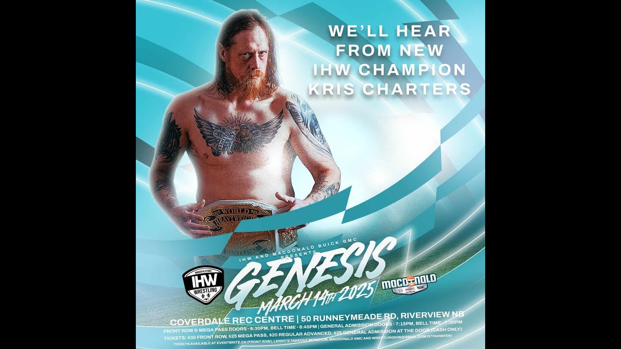 Innovative Hybrid Wrestling: IHW Heavyweight Champion Kris Charters