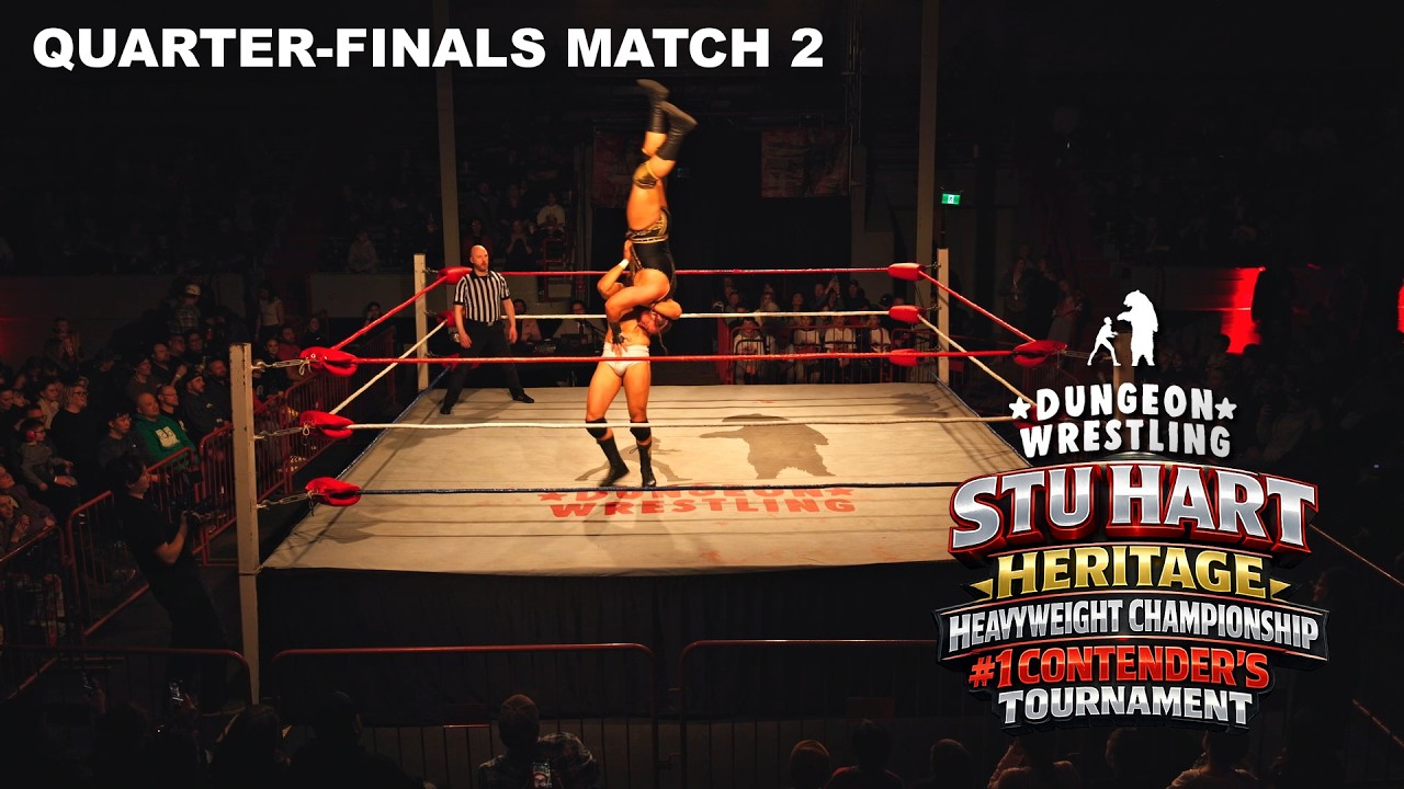 SHHHC #1 Contender's Tournament Round 1, Match 2: Scorpious v. Harlon Abbott | Dungeon Wrestling