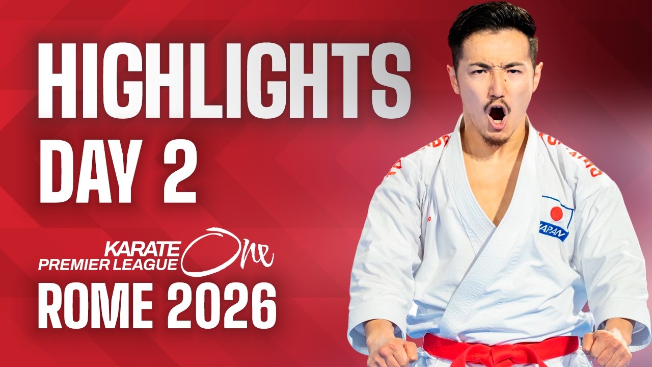 Unstoppable Karate Action! 🥋| Karate One Premier League Rome Day 2 Highlights
