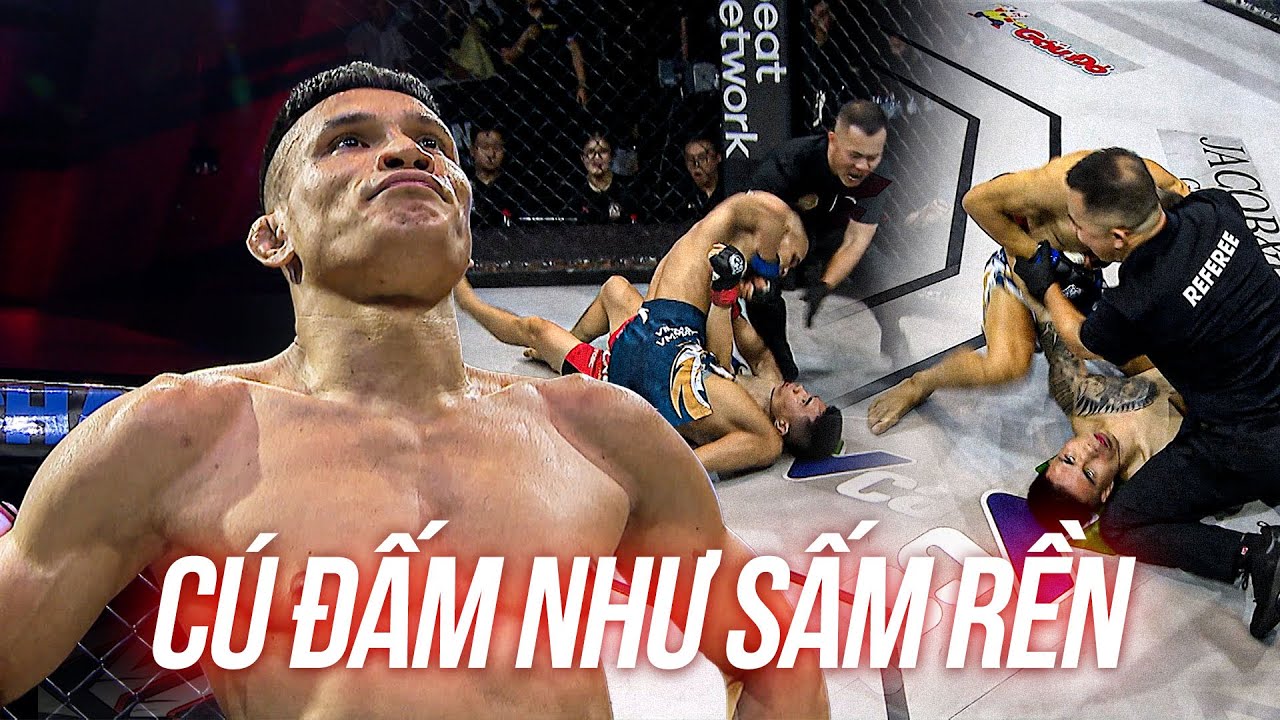 Cú Knock Out ĐỈNH CAO NHẤT MMA VIỆT - Lê Văn Tuần chỉ mất đúng 2 phút để chạm vào ngôi vương