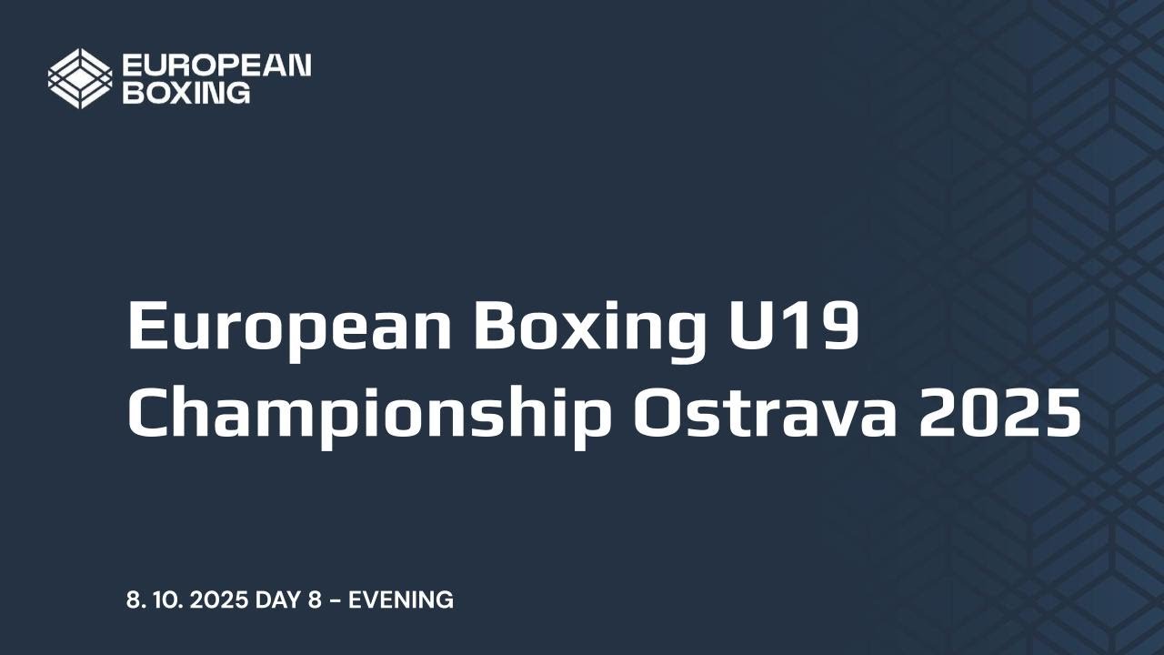 European Boxing U19 Championship Ostrava 2025 - DAY 8 - EVENING
