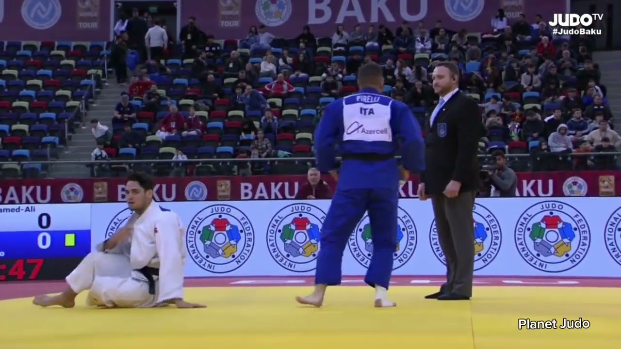 Mukhamed-Ali MATAEV 🇷🇺 🆚️ Gennaro PIRELLI 🇮🇹 | 2 раунд /-100кг | Большой Шлем Баку 2024