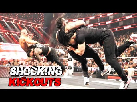 WWE Most Shocking Kickouts Compilation #1