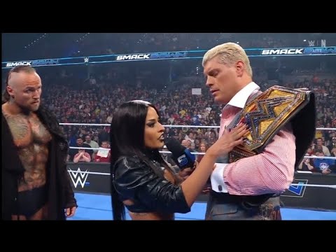 Cody Rhodes & Aleister Black promo _WWE Smackdown 7 November 2025