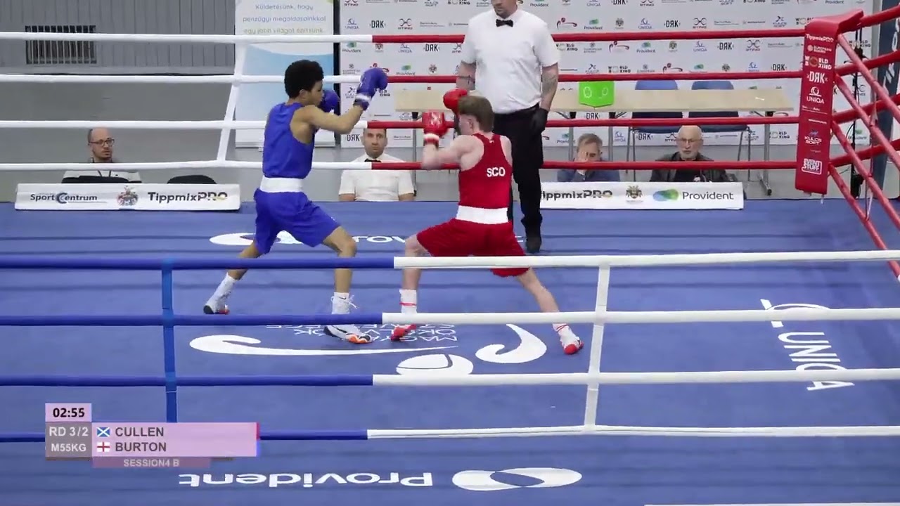 Abdul-Rahman Burton (ENG) vs. Aaron Cullen (SCO) Bocskai István Memorial 2026 SF's (55kg)
