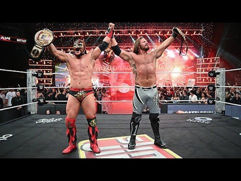 AJ Styles & Dragon lee new Tag Team champions _WWE Raw 20 October 2025