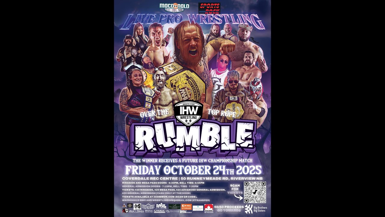 Hateful Dead & Perfect Storm brawl | IHW Wrestling: RUMBLE Match #4