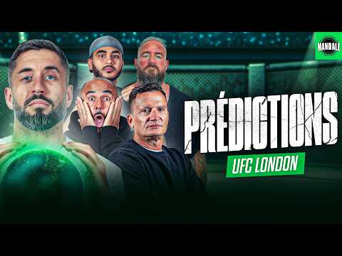 🥊 UFC London : les prédictions de Mandale (MMA)