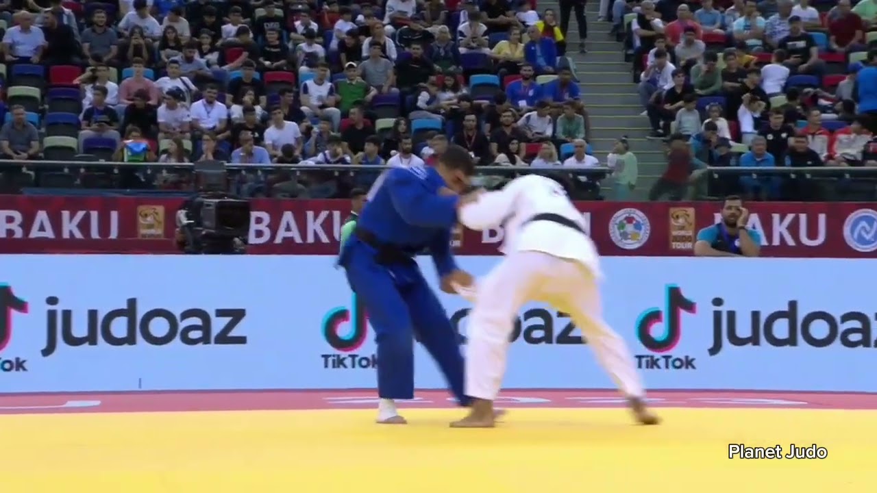 Shakhram AHADOV 🇺🇿 🆚️ Adil OSMANOV 🇲🇩 | 2 раунд/-73кг | Большой Шлем Баку 2023