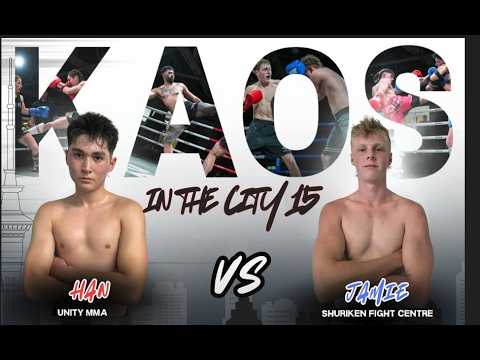 KAOS IN THE CITY 15 BOXING EVENT: JAMIE TRISTAN vs HAN SCOTT